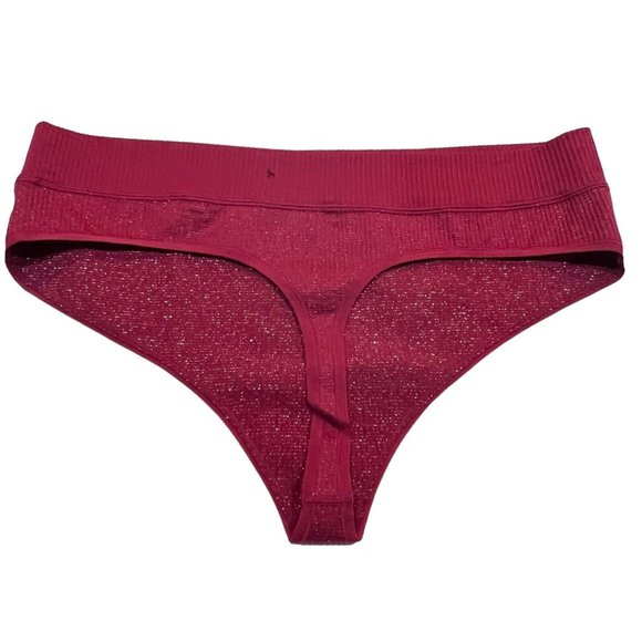 NWT TORRID Thong Pantie Sz 3X Purple Ribbed - Picture 2 of 4